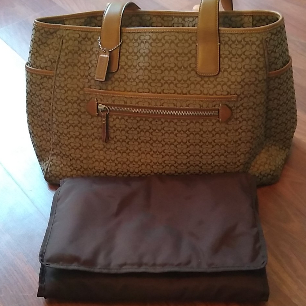Coach Diaper Bag or Large purse